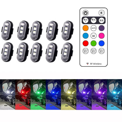 RGB FLASHING CAR LIGHTS